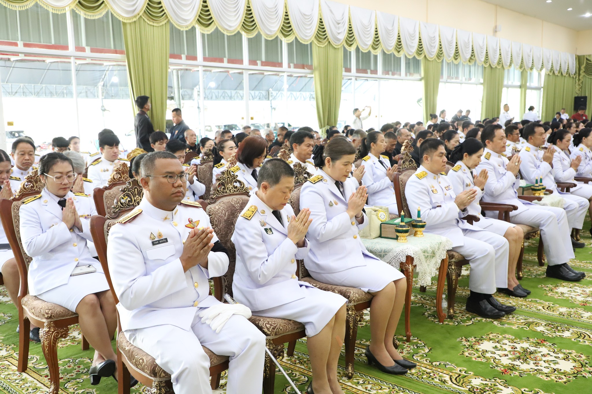 title - เข้าร่วมพิธีเจริญพระพุทธมนต์เฉลิมพระเกียรติ สมเด็จพระเจ้าลูกเธอ เจ้าฟ้าพัชรกิติยาภา นเรนทิราเทพยวดี กรมหลวงราชสาริณีสิริพัชร มหาวัชรราชธิดา เนื่องในโอกาสวันคล้ายวันประสูติ 7 ธันวาคม 